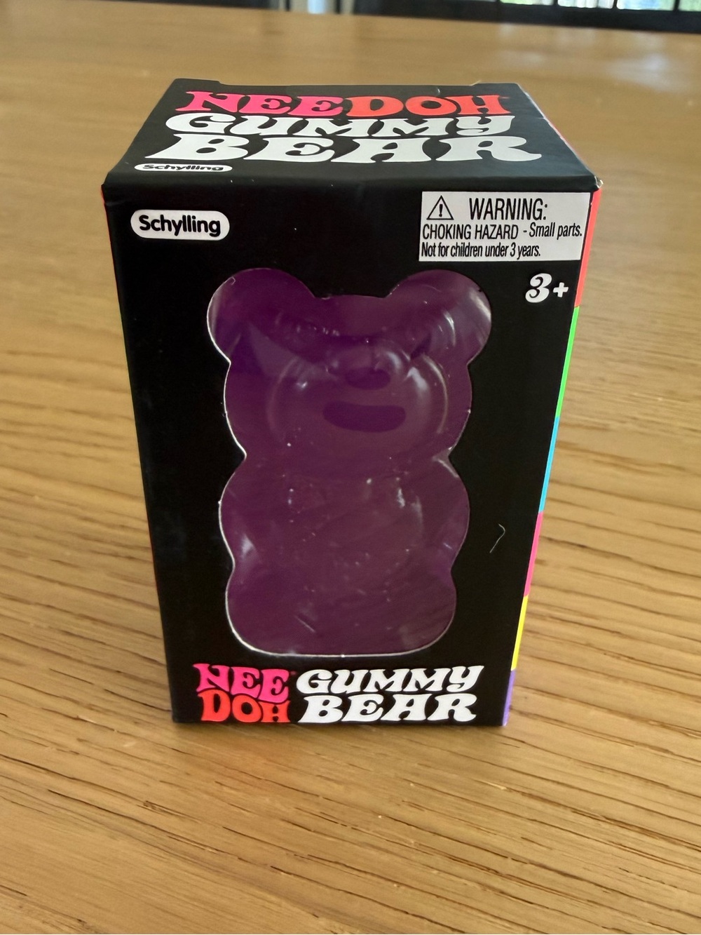 NeeDoh Purple Gummy Bear 🐻 💜